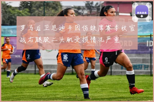 罗马后卫恩迪卡因伤缺席赛季收官战右腿股二头肌受损情况严重